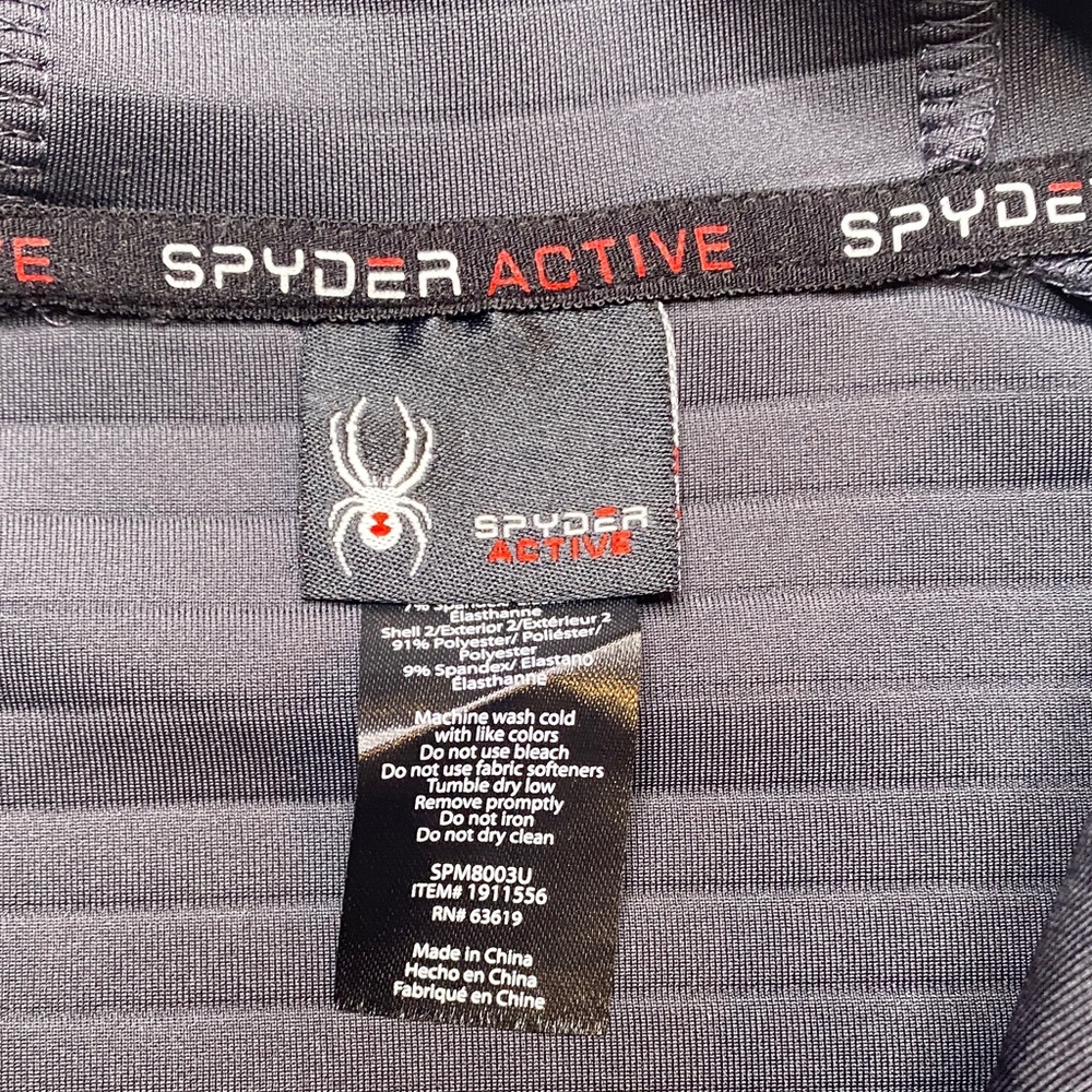 Spyder Active Gray Full-Zip Hoodie Size‎ XL - Picture 2 of 16